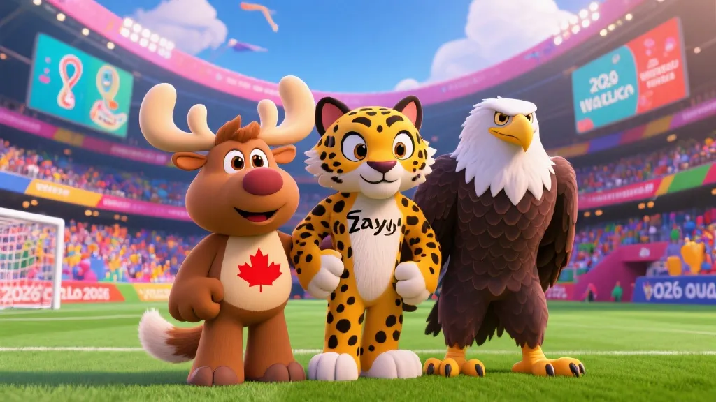 揭秘2026世界杯吉祥物：Maple、Zayu与Clutch背后的文化密码与狂欢寓意